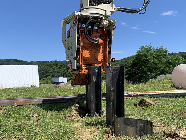 Pile-drive-testing